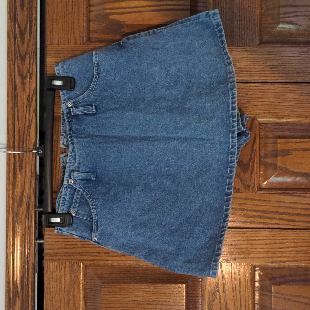 Vintage jean skort